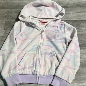 Juicy Couture Kids Tie-Dye Hoodie - Pink and Purple
